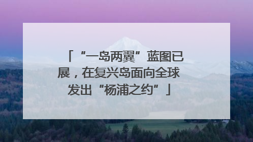“一岛两翼”蓝图已展，在复兴岛面向全球发出“杨浦之约”