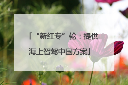 “新红专”轮：提供海上智驾中国方案