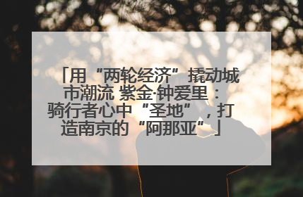 用“两轮经济”撬动城市潮流 紫金·钟爱里：骑行者心中“圣地”，打造南京的“阿那亚”