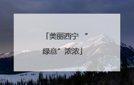 美丽西宁 “绿意”浓浓