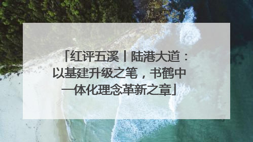 红评五溪丨陆港大道：以基建升级之笔，书鹤中一体化理念革新之章