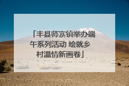 丰县师寨镇举办端午系列活动 绘就乡村温情新画卷
