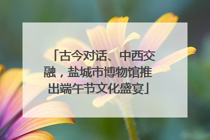 古今对话、中西交融，盐城市博物馆推出端午节文化盛宴
