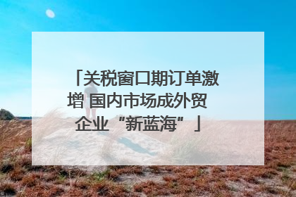 关税窗口期订单激增 国内市场成外贸企业“新蓝海”