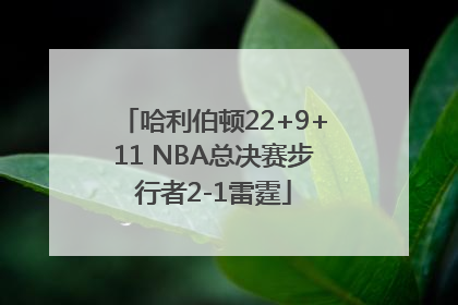 哈利伯顿22+9+11 NBA总决赛步行者2-1雷霆