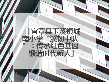 宜章县玉溪镇城南小学“溪韧中队”：传承红色基因 锻造时代新人