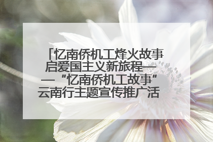 忆南侨机工烽火故事 启爱国主义新旅程——“忆南侨机工故事”云南行主题宣传推广活动圆满收官