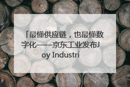 最懂供应链，也最懂数字化——京东工业发布Joy Industrial 重塑工业未来
