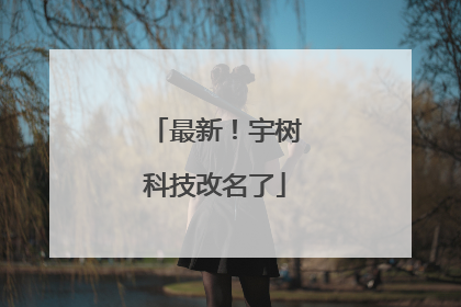 最新！宇树科技改名了