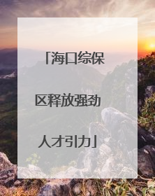 海口综保区释放强劲人才引力