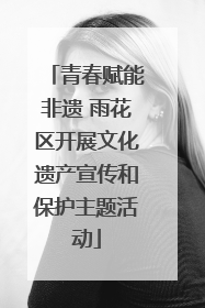 青春赋能非遗 雨花区开展文化遗产宣传和保护主题活动