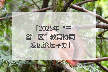 2025年“三省一区”教育协同发展论坛举办