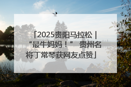 2025贵阳马拉松｜“最牛妈妈！” 贵州名将丁常琴获网友点赞